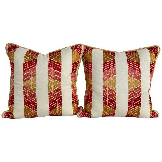 Pair of Custom Accent Pillows