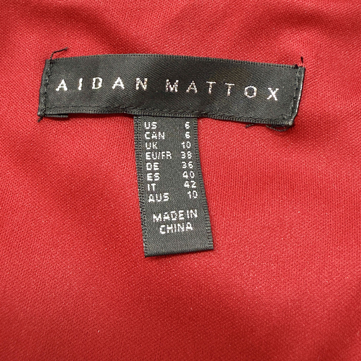 Aidan Mattox Dress
