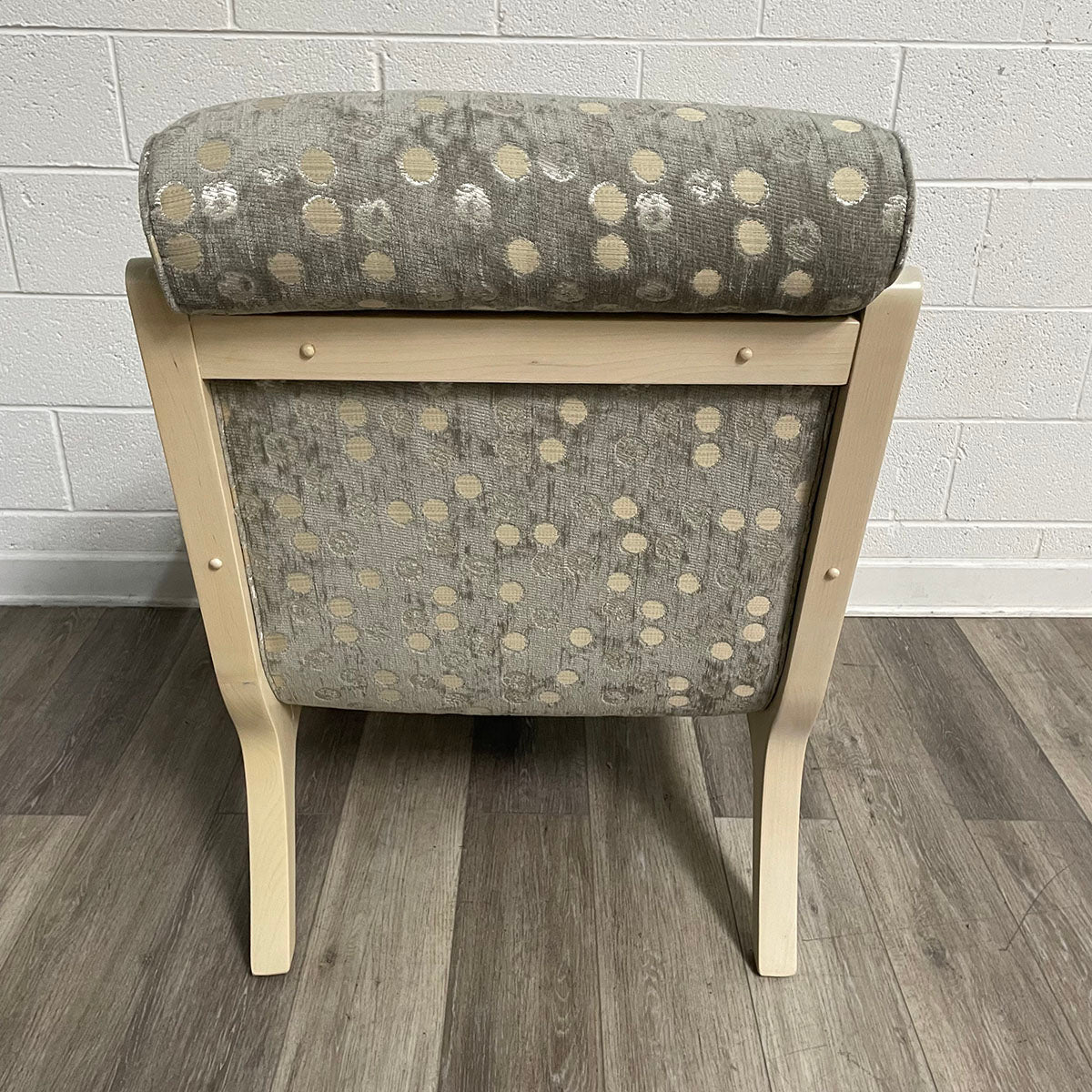 Armchair with Mathcing Ottoman