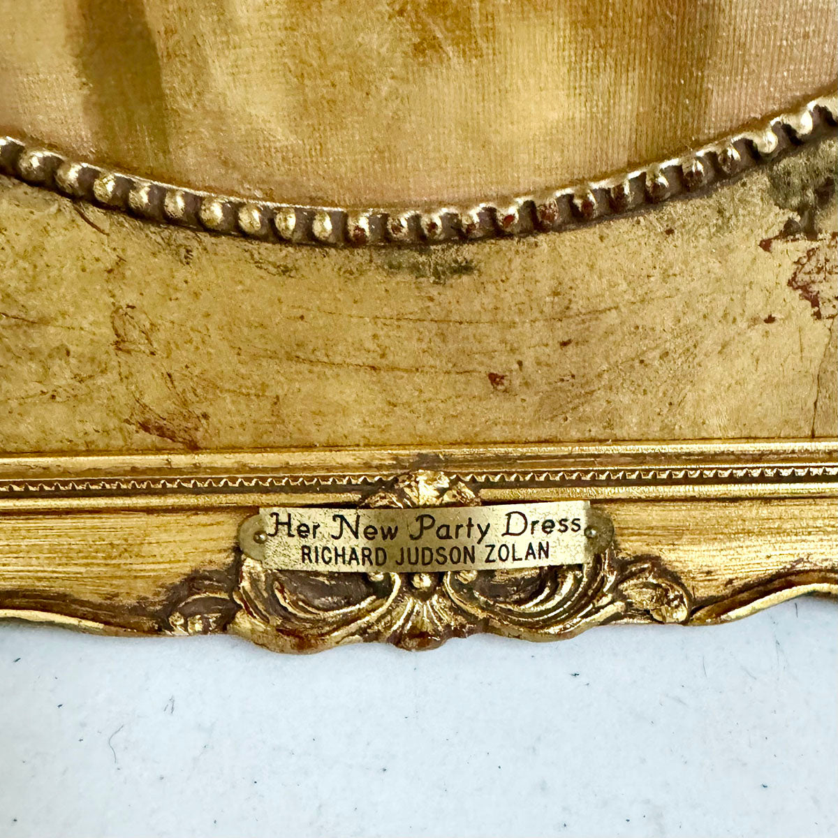 "Her New Party Dress" Signed