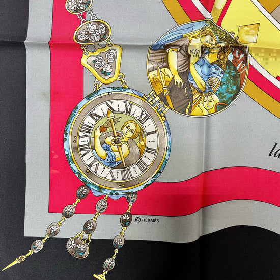 Hermes "La Ronde des Heures" Scarf