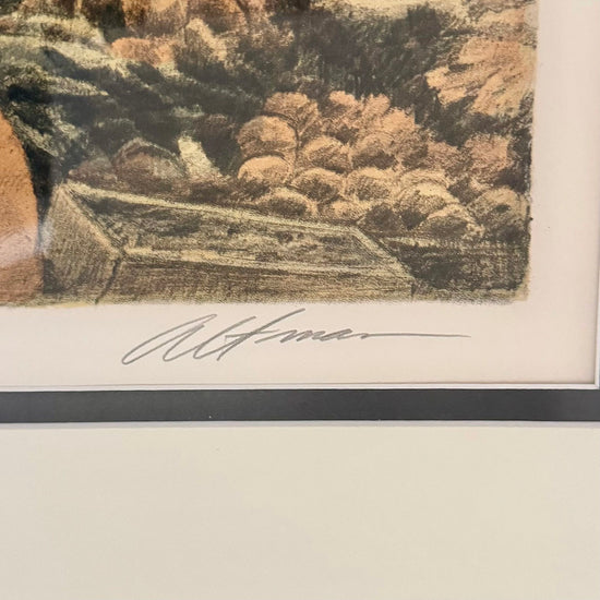 "Stand" Lithograph Signed 51/285