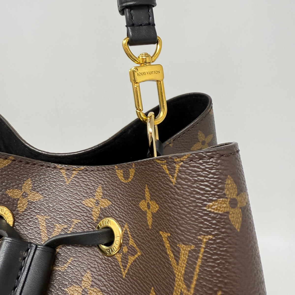 Louis Vuitton Monogram NoeNoe MM Black