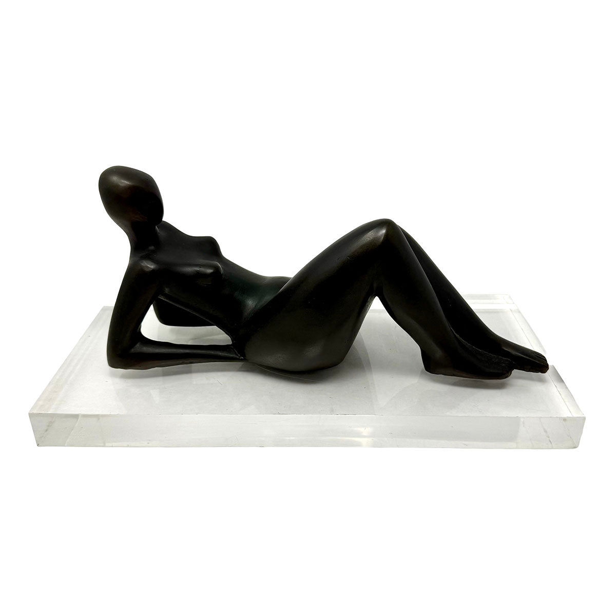 "Reclining Nude on Lucite Base" signed and numbered 6/25