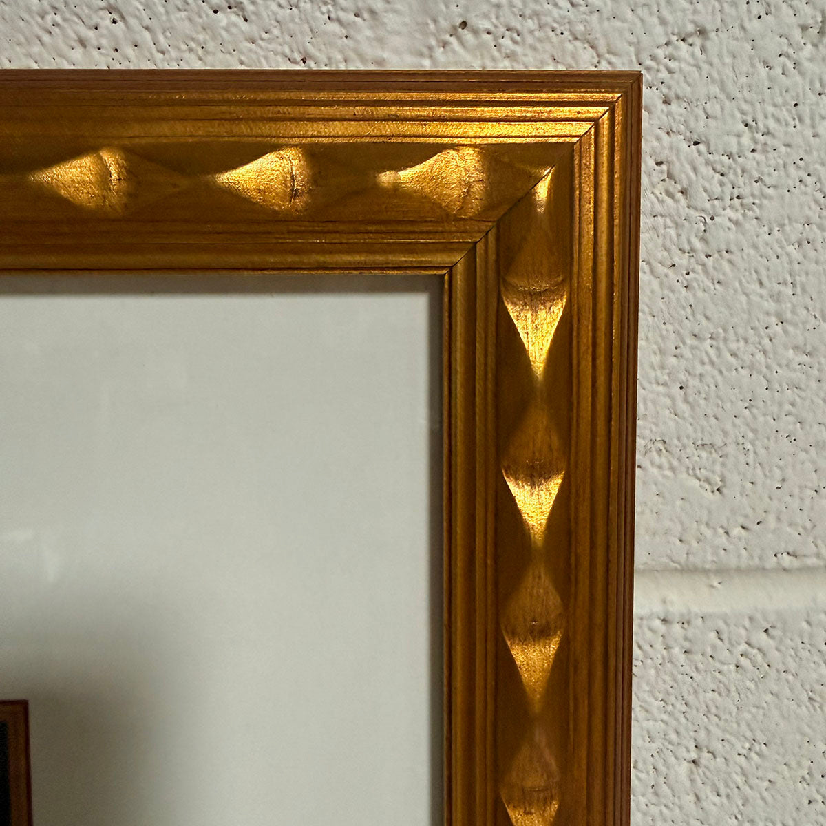 Framed Photograph of Architectural Detail signed