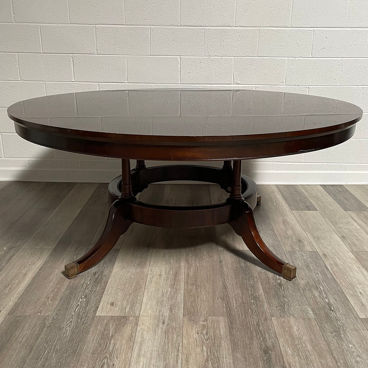 Round Wooden Dining Table