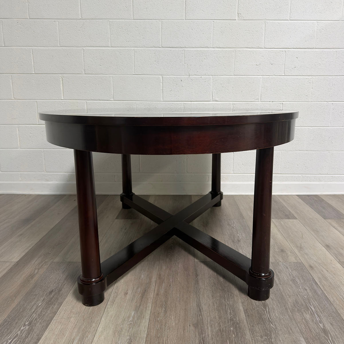 Oval Wood Dining Table