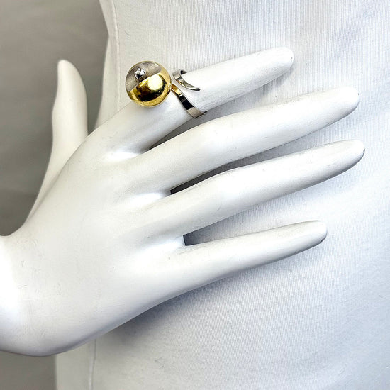 18K Modernist Ring