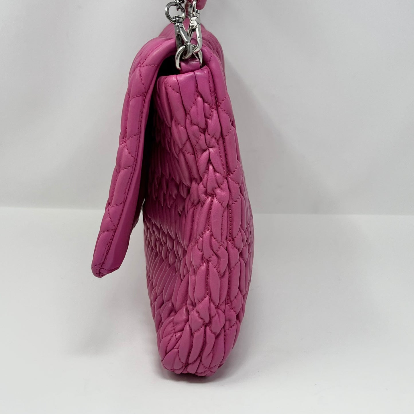 Miu Miu Crystal Matelasse Shoulder Bag
