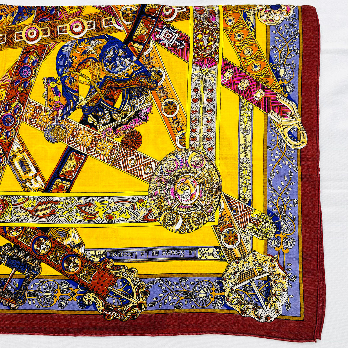 Hermes "Le Songe de la Licorne" Shawl