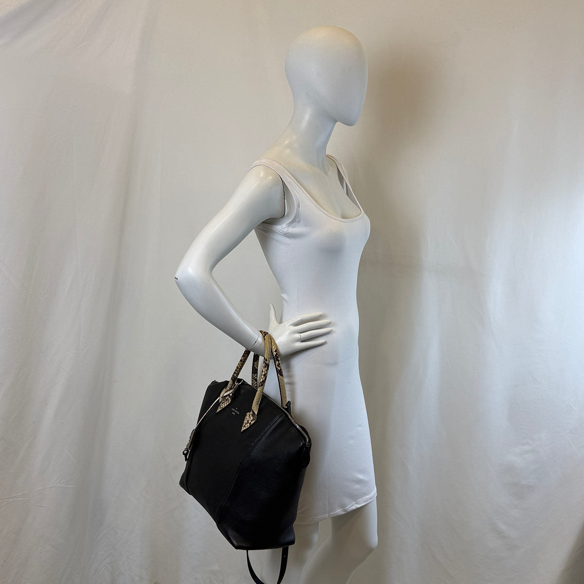 Louis Vuitton Soft Locket Tote with Python Handles