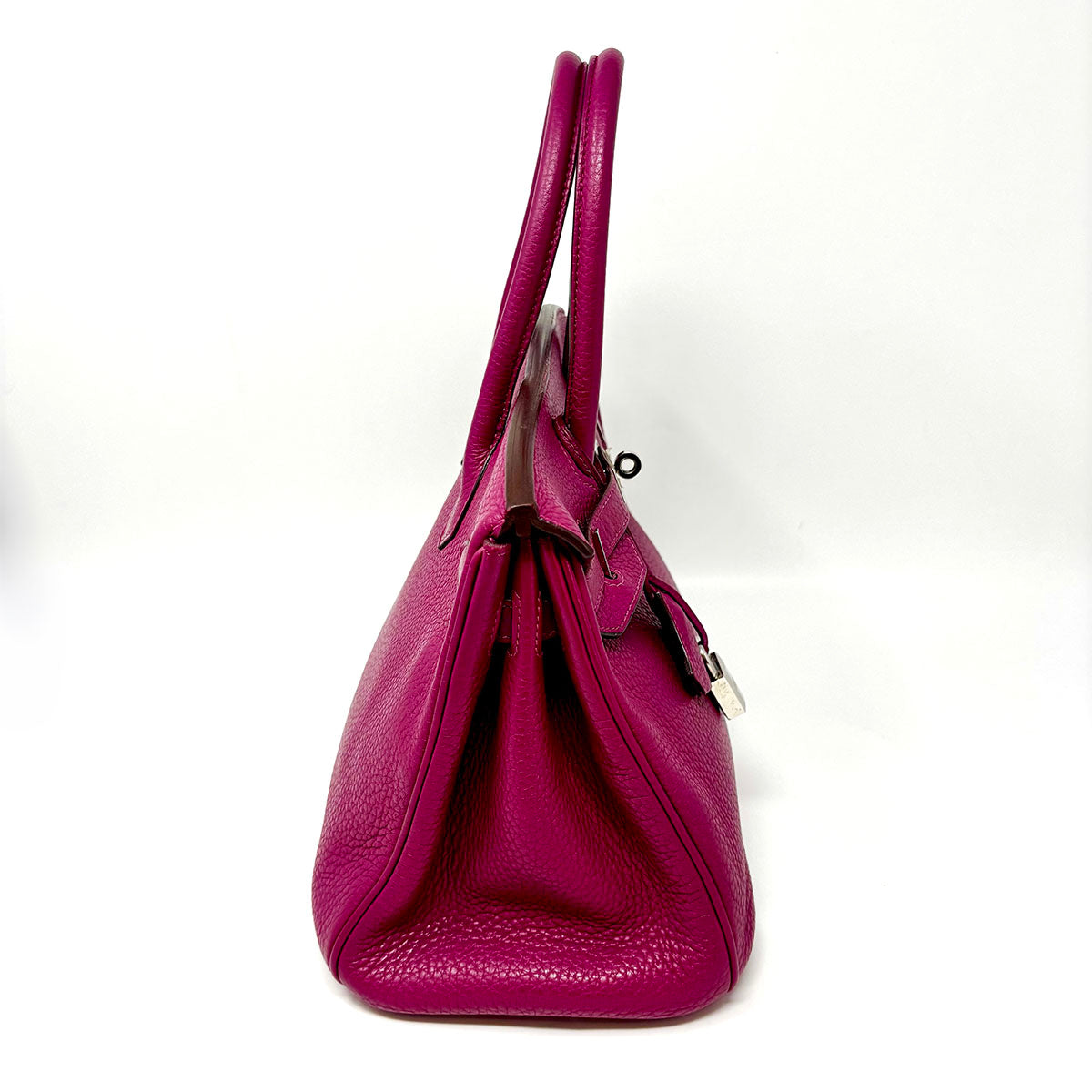 Hermes Clemence Birkin 30 Handle Bag