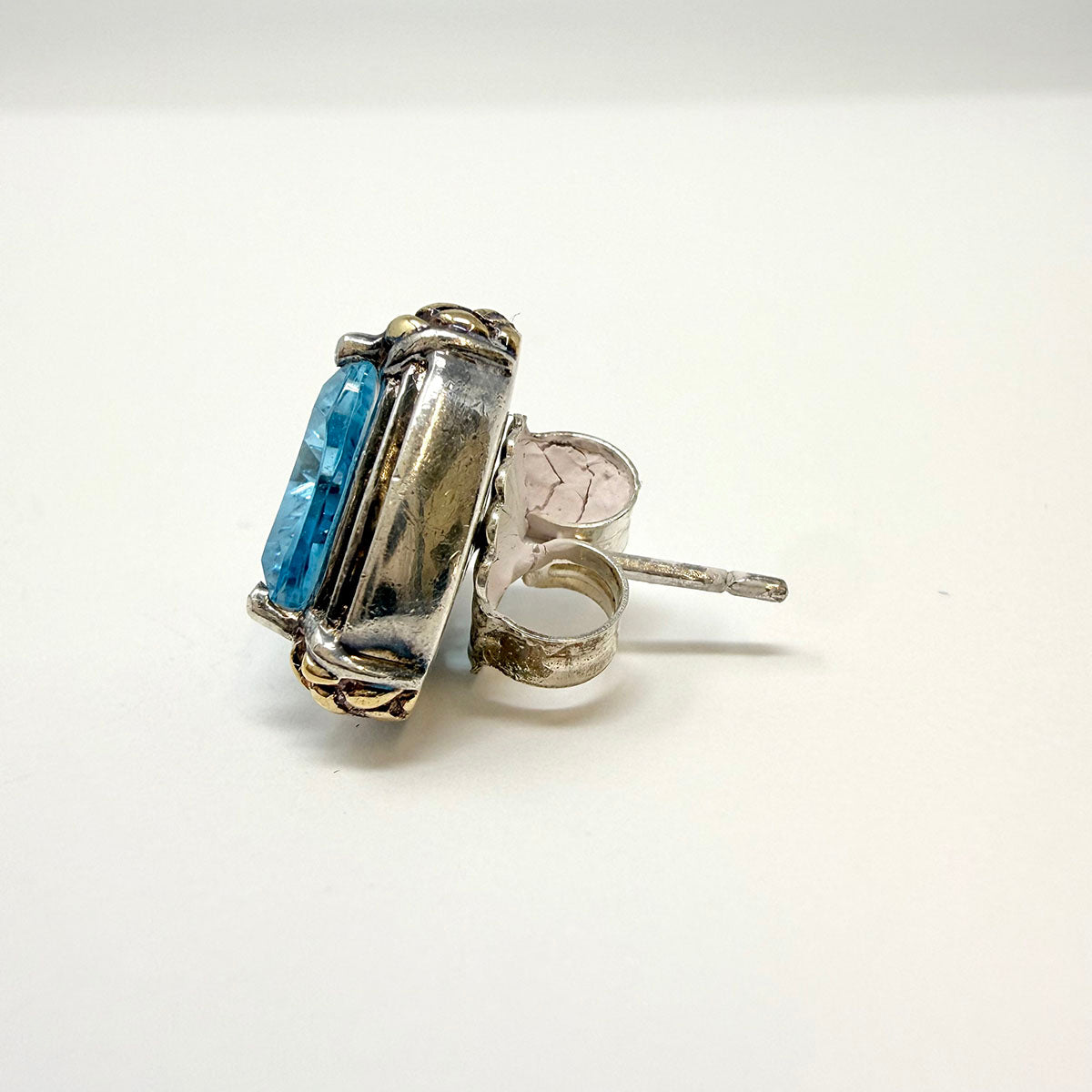 Trillion Topaz Earrings