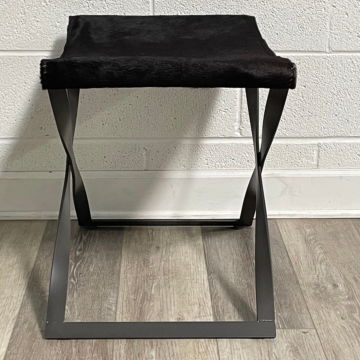 Pair of Pony Hair Benches