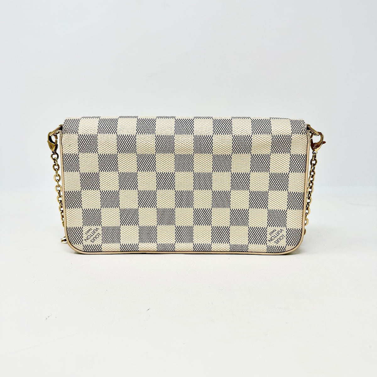 Louis Vuitton Damier Azur Felicie Pochette Crossbody
