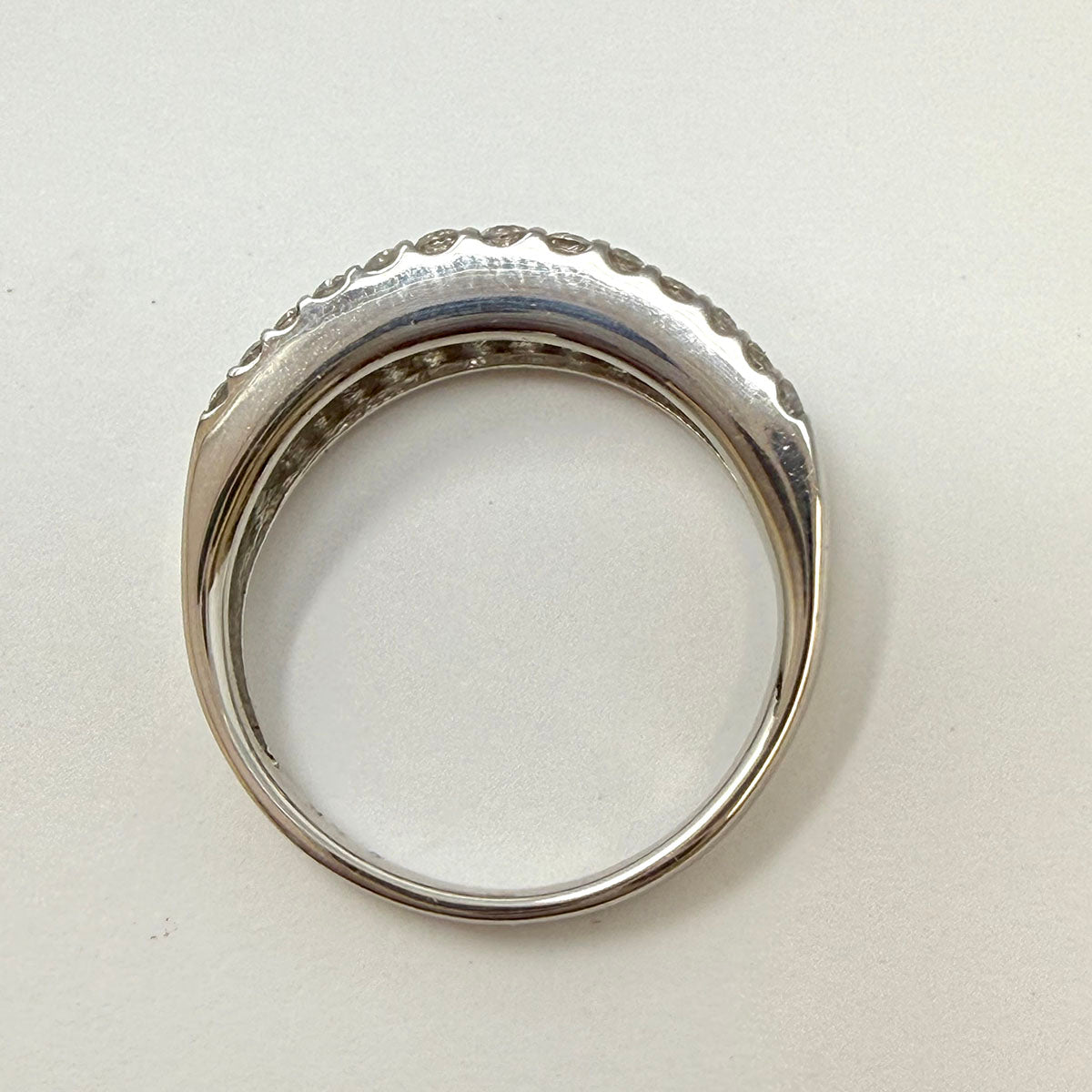 Platinum and Diamond Ring