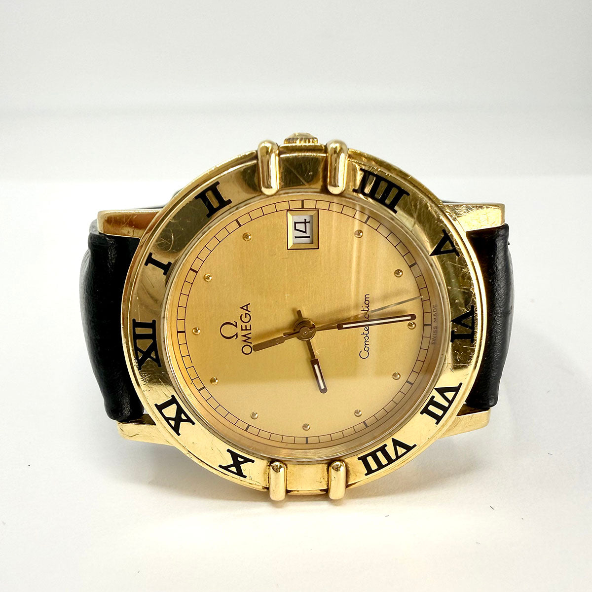Omega Constellation Manhattan 18K Gold Watch
