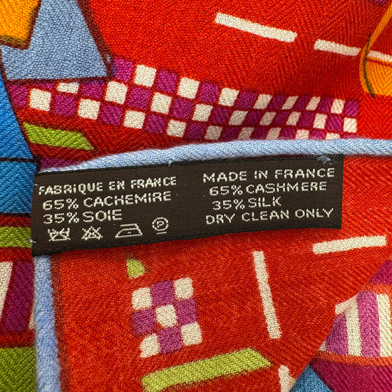 Hermes "Brides et Gris-Gris" Cashmere Shawl