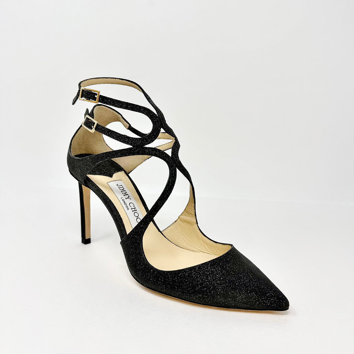 Jimmy Choo Glitter Pumps
