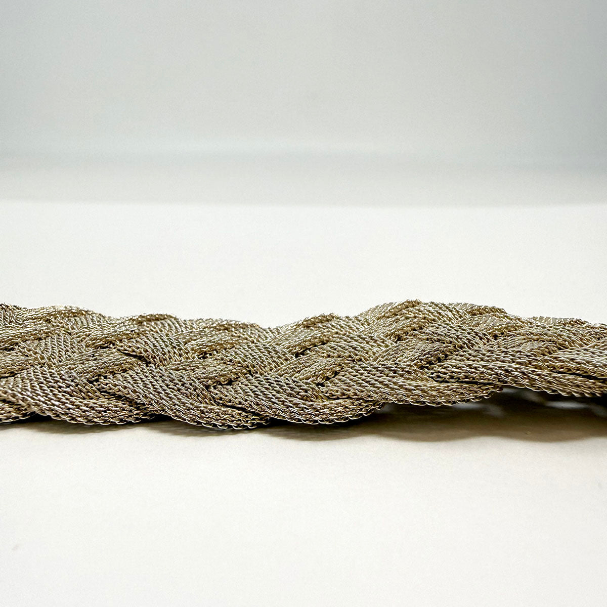Tiffany & Co. Sterling Silver Braided Somerset Bracelet