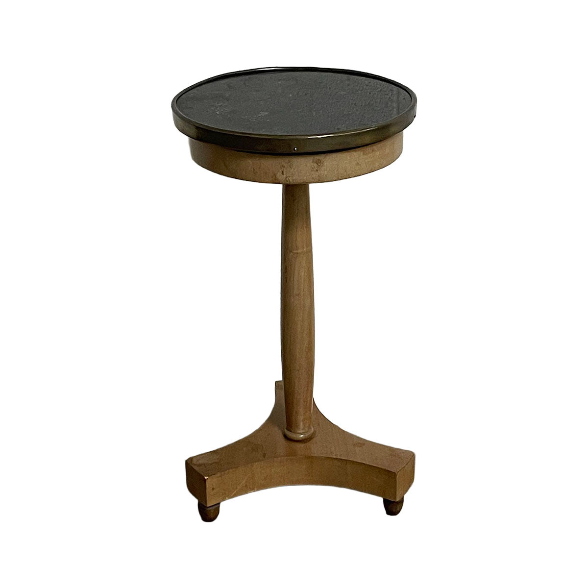 Round Marble Top End Table