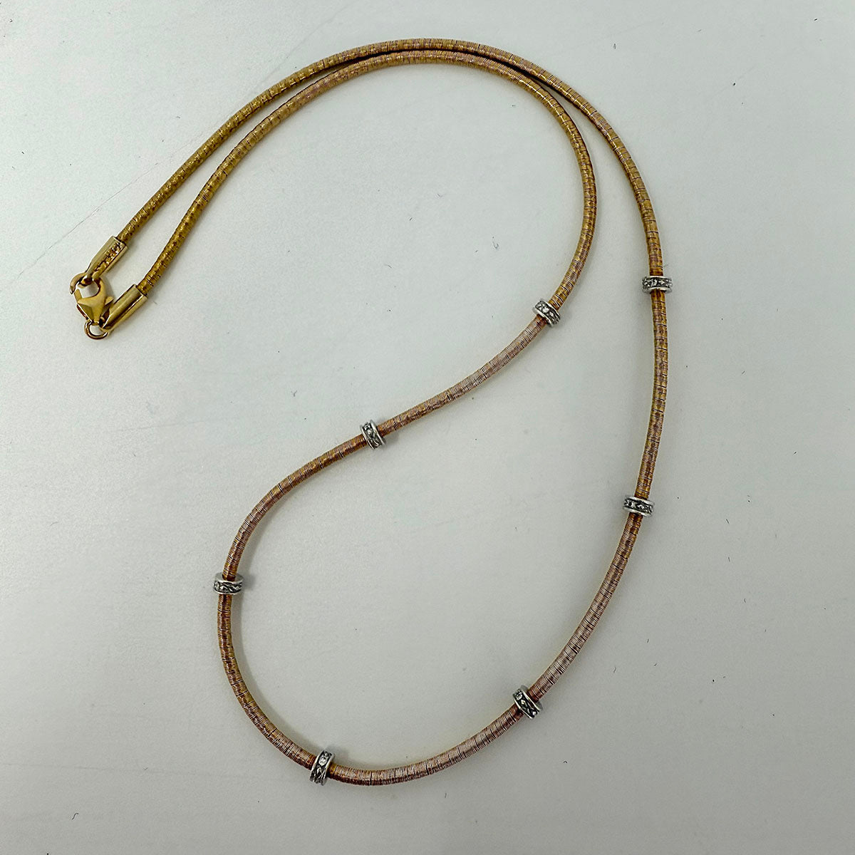 I. Reiss 14K Gold Diamond Necklace