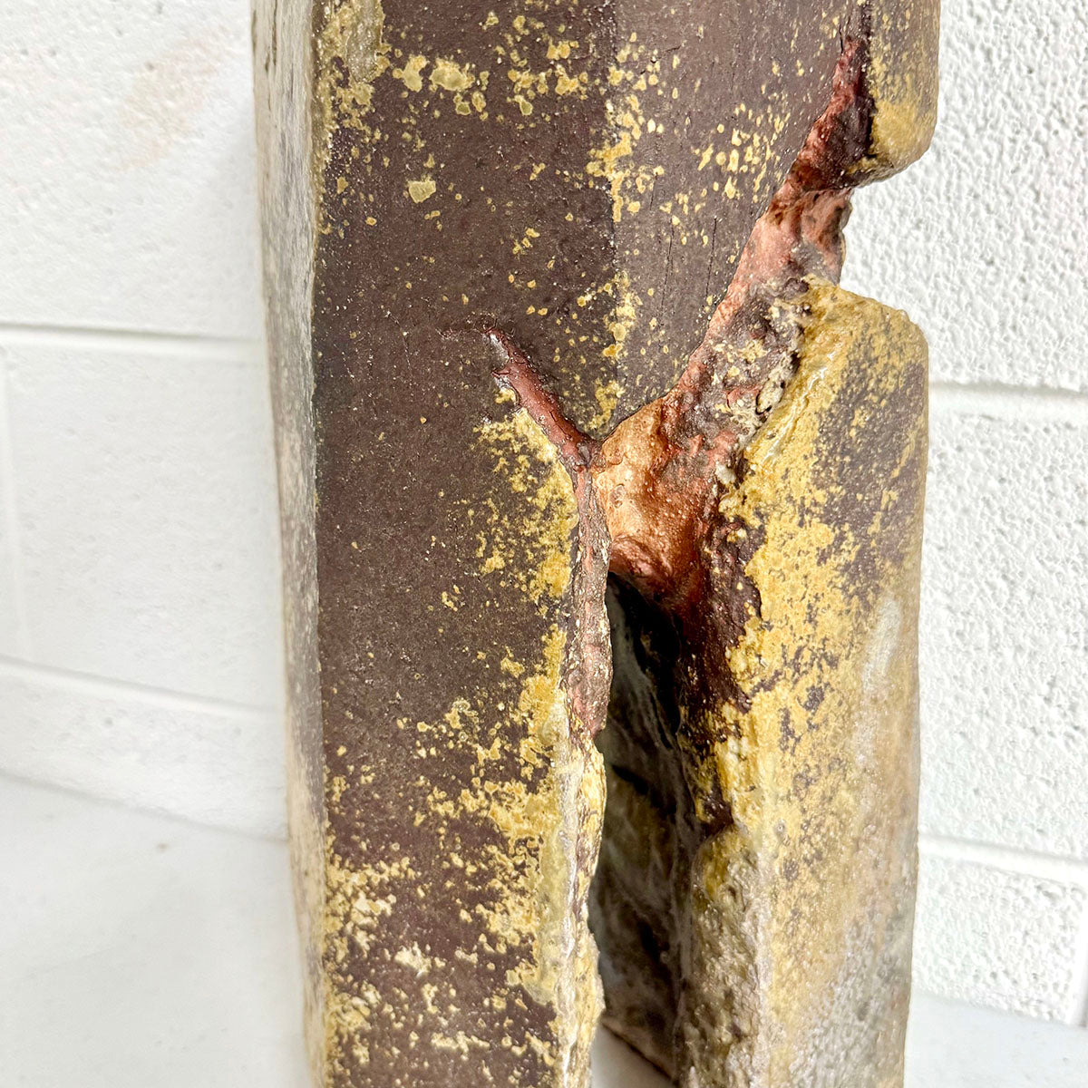 Sculpture by Casey Zablocki Ceramic Brutalist Architectural