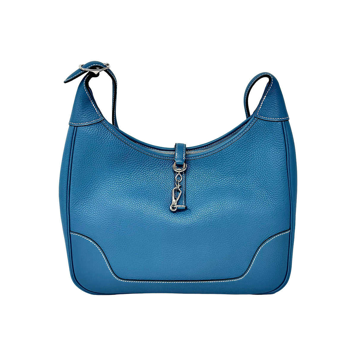 Hermes Trim 31 Blue Jean Shoulder Bag
