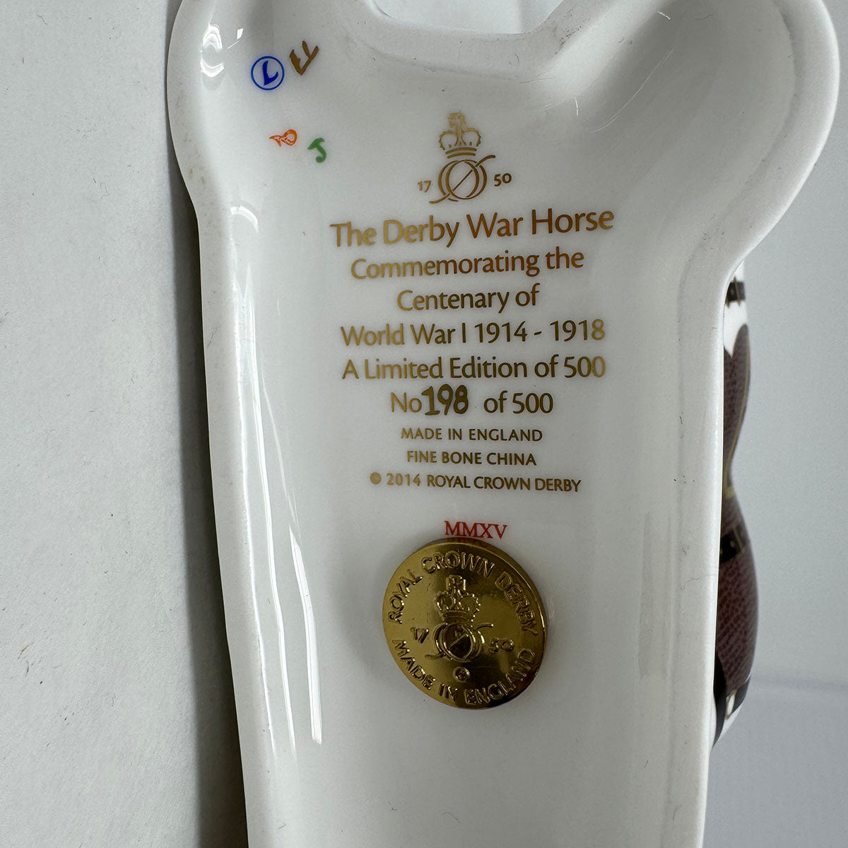"The Derby War Horse", Limited Edition 198 of 500