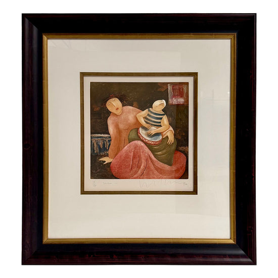 "Lesson III" Etching Aquatint 58/175 Signed