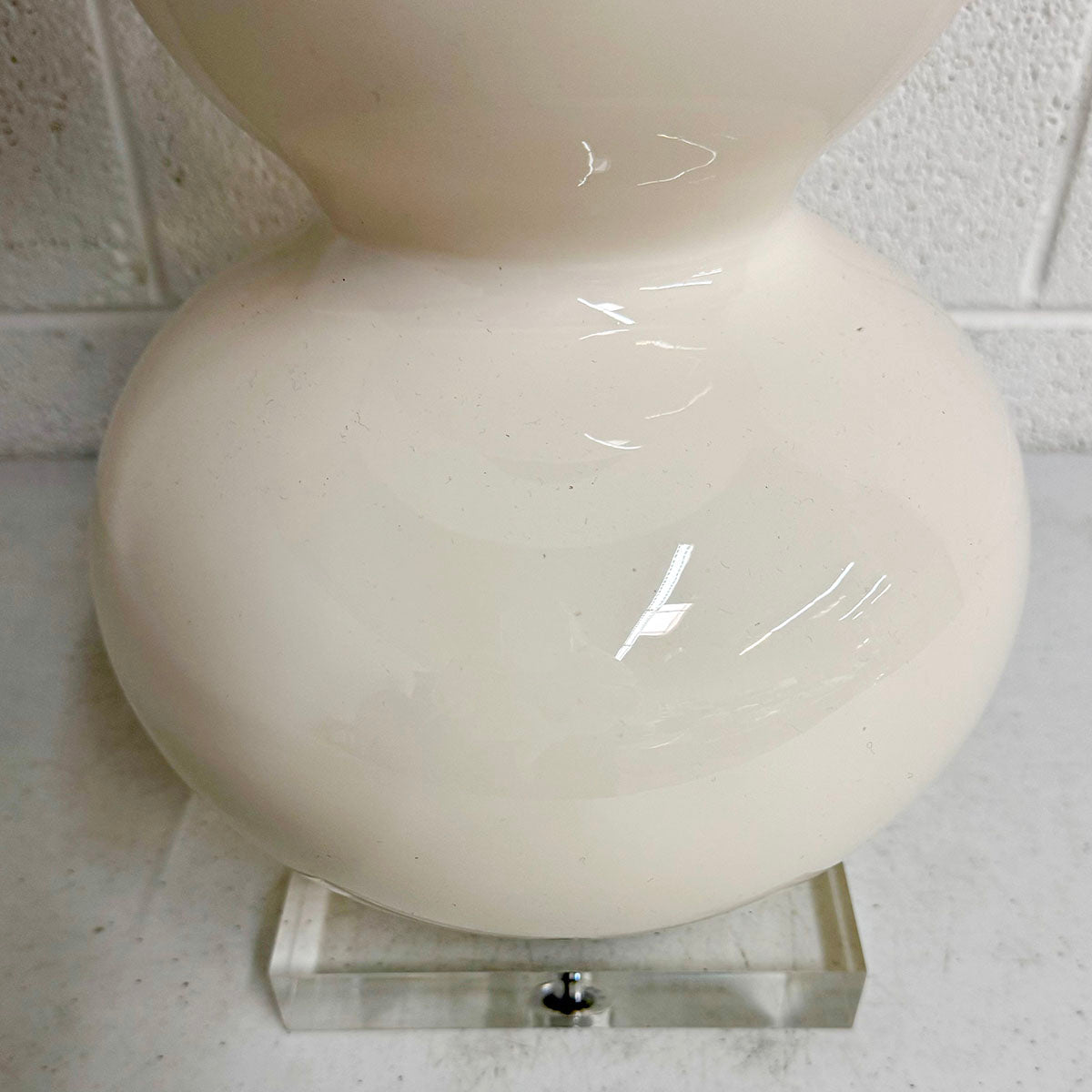 Triple Gourd Ceramic Buffet Lamp