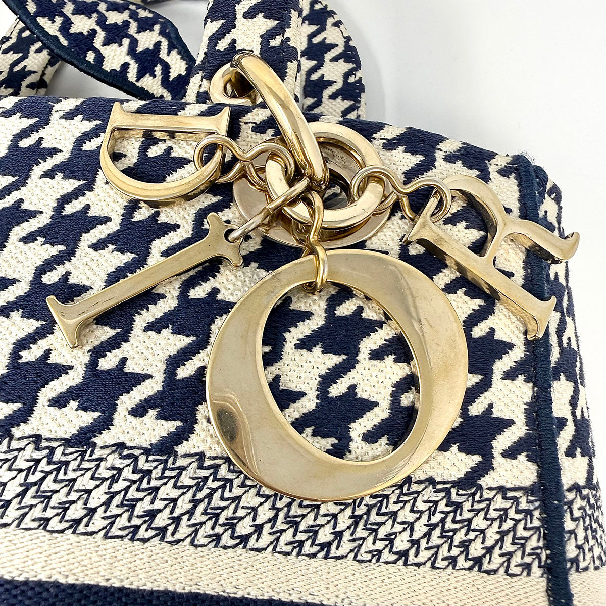 Christian Dior Medium Lady D-Lite Top Handle Bag