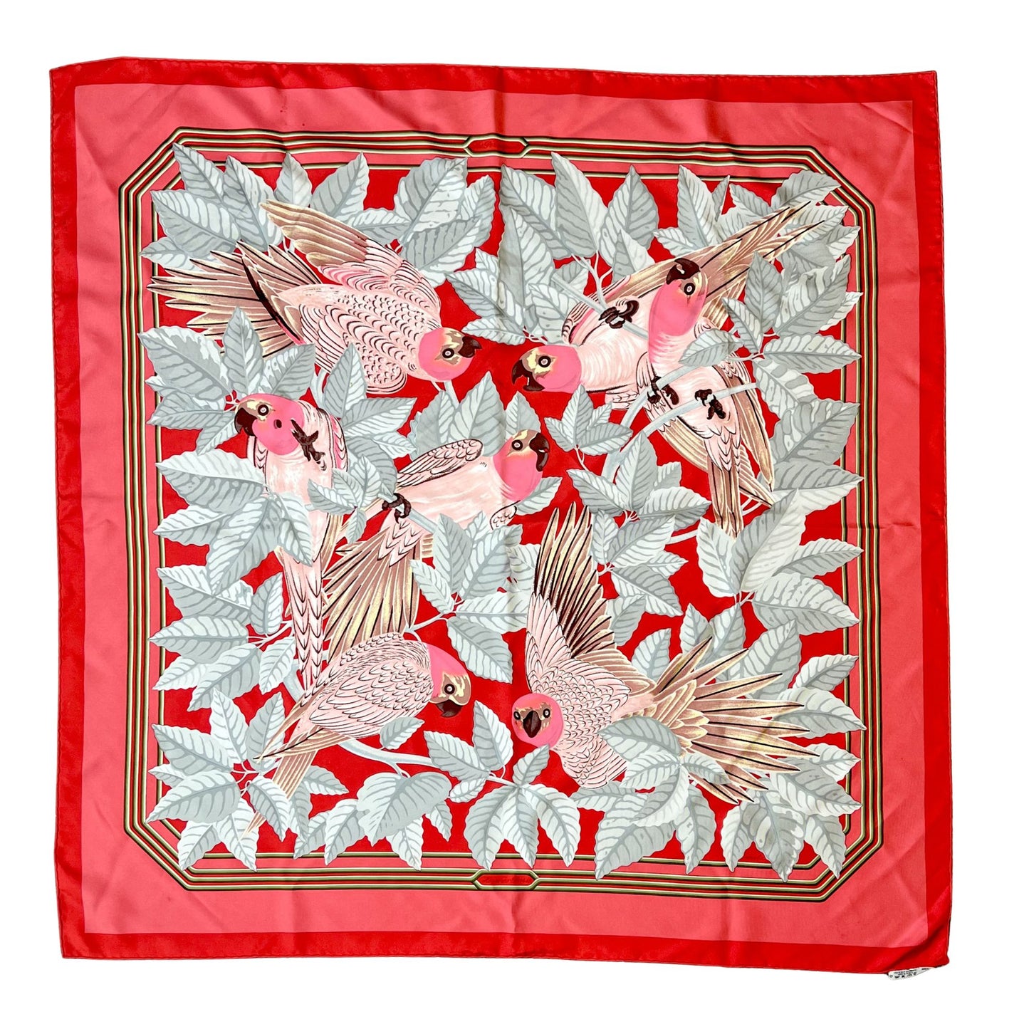 Hermes "Les Perroquets" Scarf