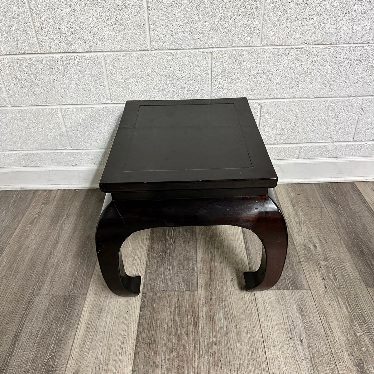 Square Asian-Style Side Table