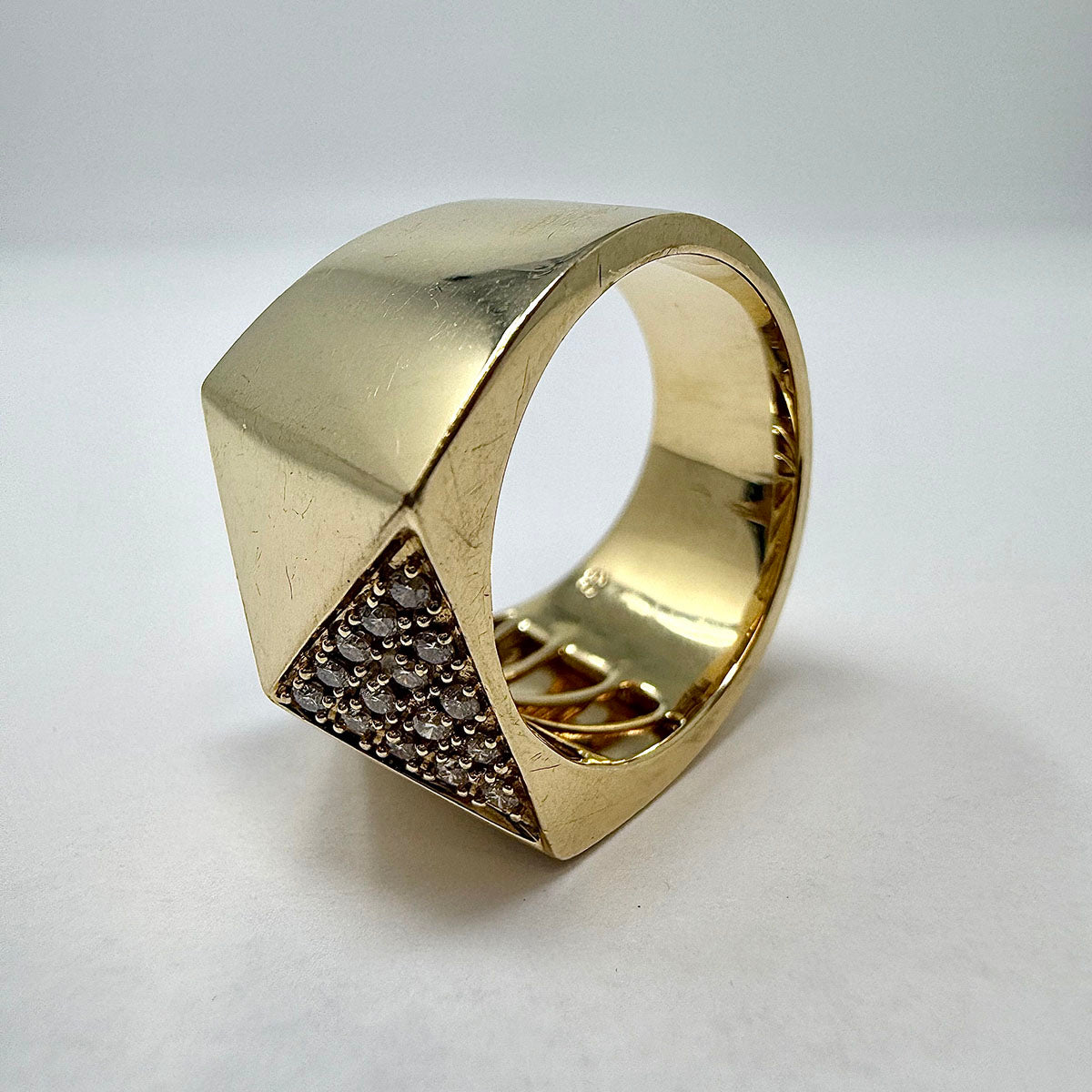 Sidney Evan 14K Gold Ring with Diamonds