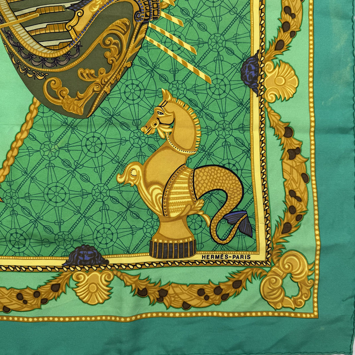Hermes "Les Bissone de Venise" Scarf