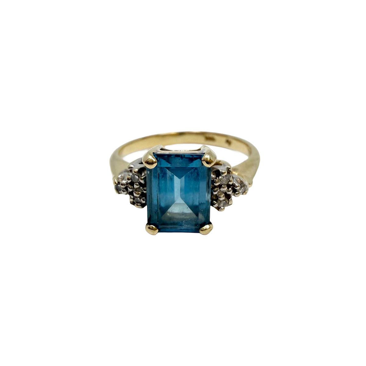 Blue Topaz Ring