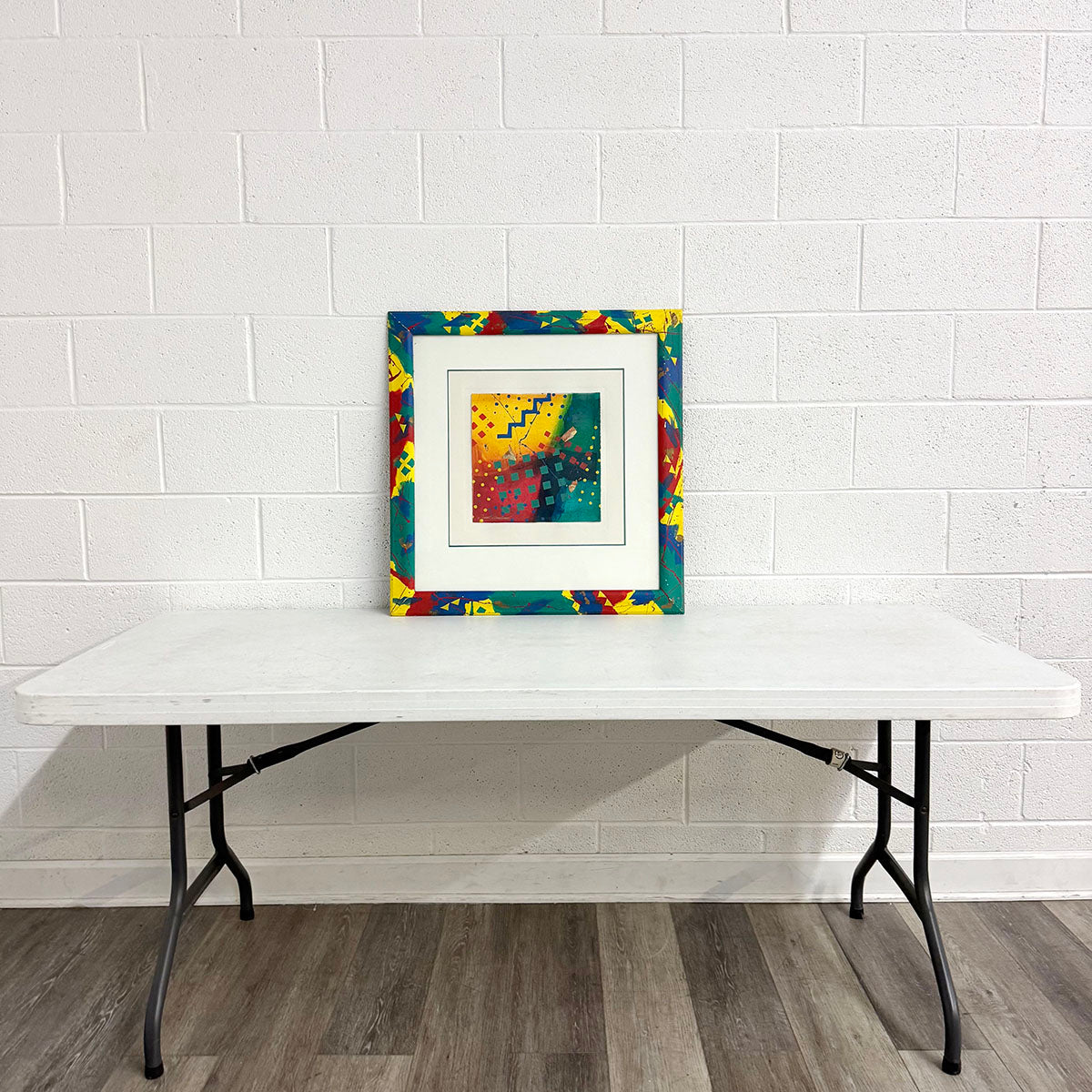 "Mixed Media Collage" Signed