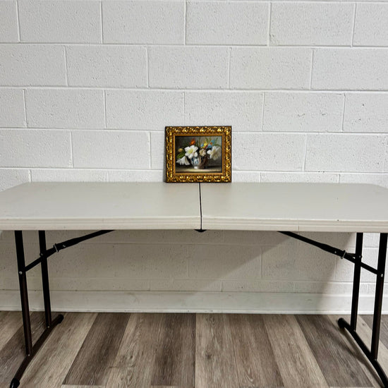 Floral Still Life Painting Signed