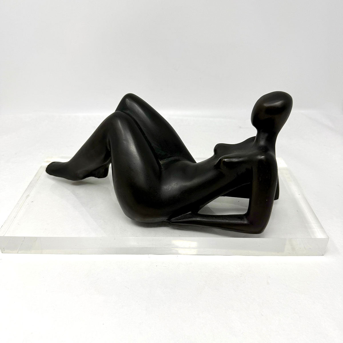"Reclining Nude on Lucite Base" signed and numbered 6/25