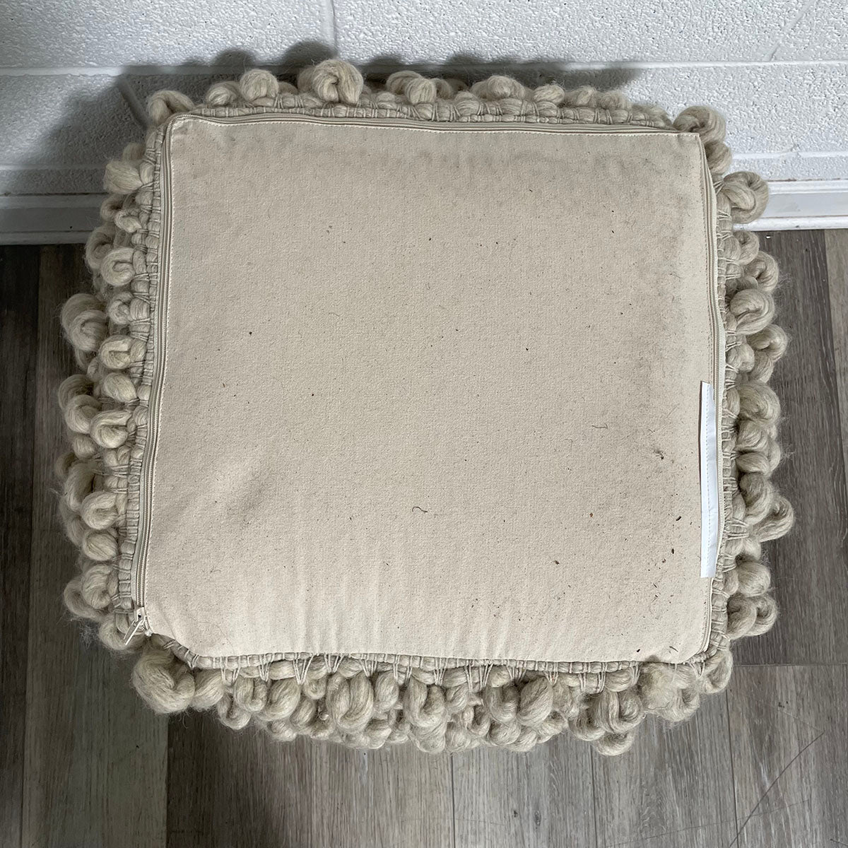 Pair of Pouf Ottomans