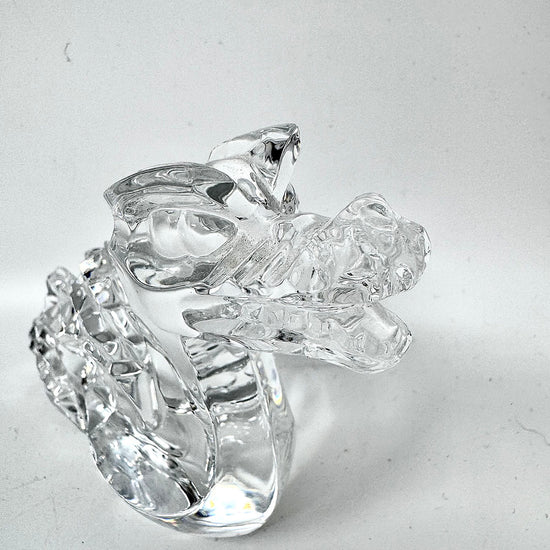 Crystal Dragon Figurine