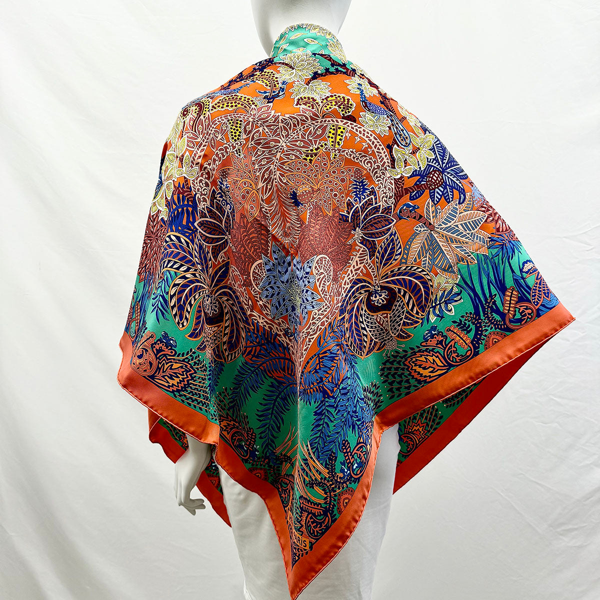 Hermes "Les Maitres de la Foret" Shawl