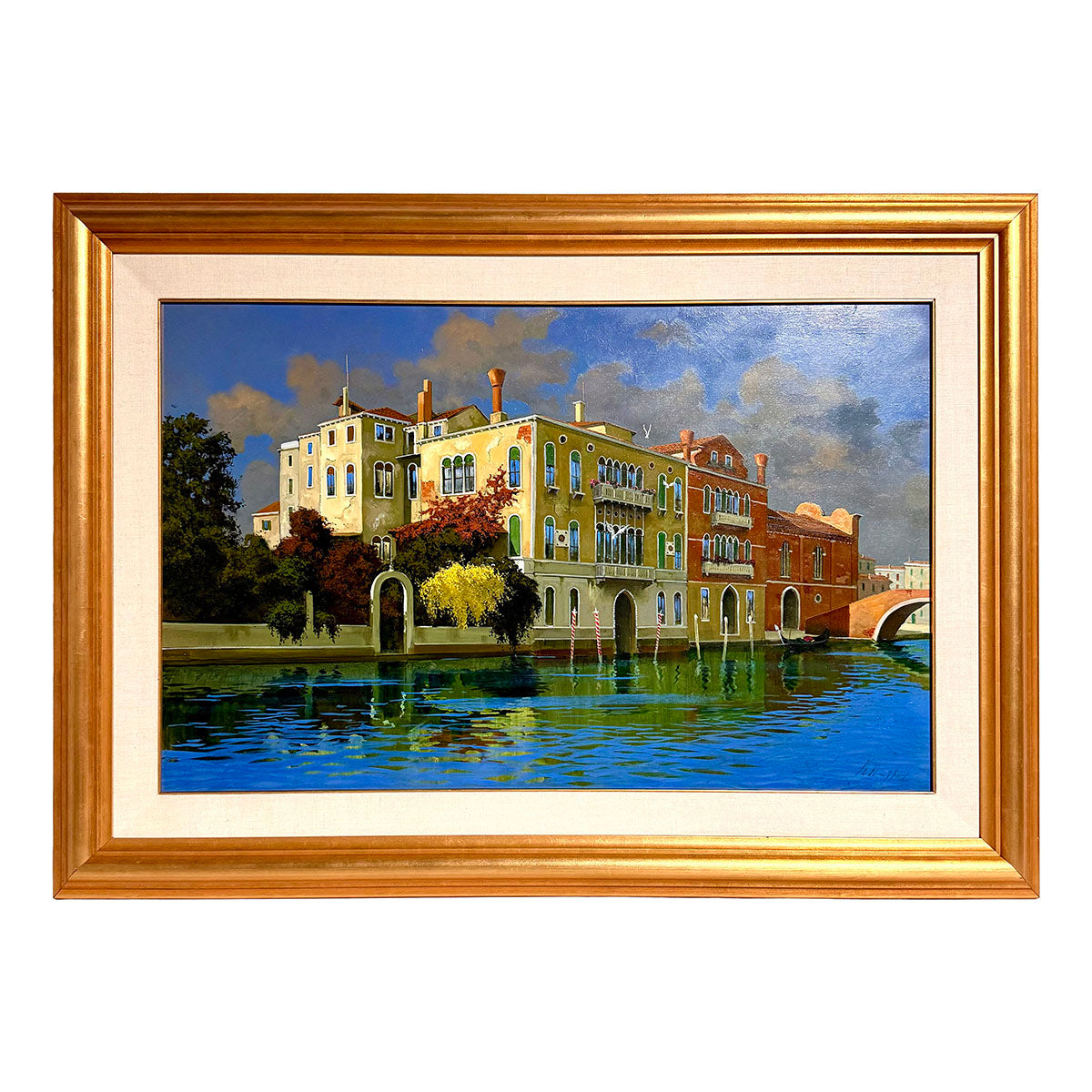 "Venice in the Evening Light" Signed