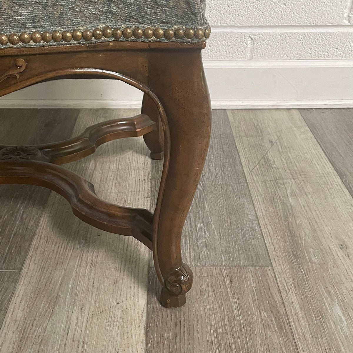 Pair Of Sage Green Accent Chairs