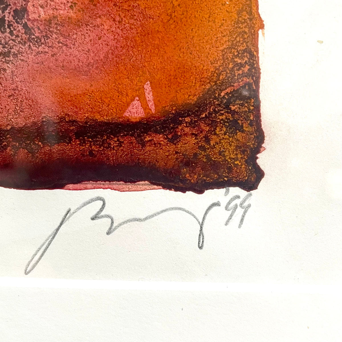 "Atras 44" Signed, Numbered and Dated 1998