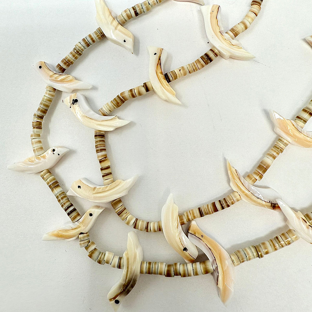 Zuni Double Stranded Fetish Necklace
