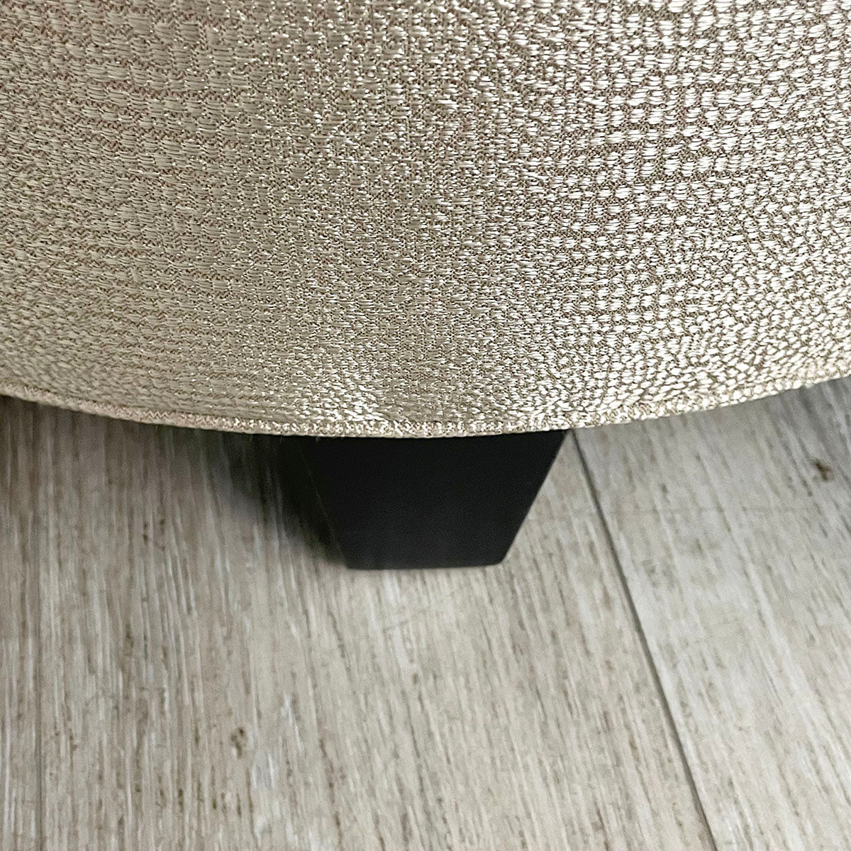 Round Upholstered Ottoman