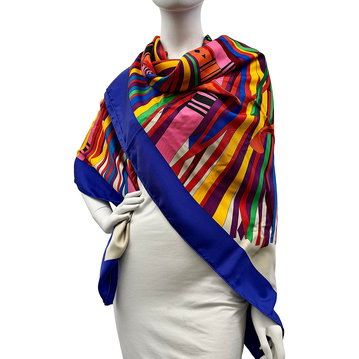 Hermes "Cuirs Du Desert II Shawl