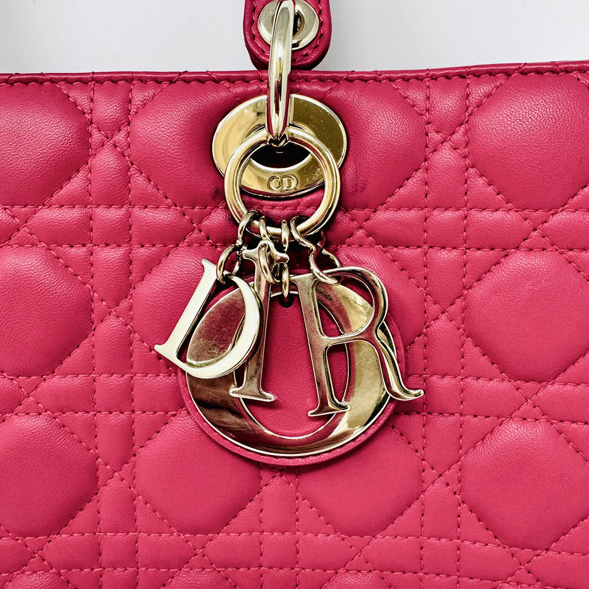 Christian Dior "Lady Dior" Handle Bag